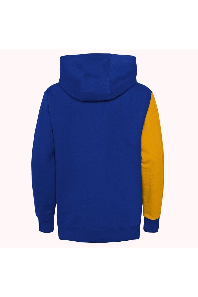 Youth Gold/Blue St. Louis Blues Unrivaled Pullover Hoodie, Alternate, color, Gold