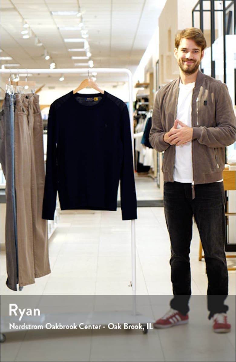 Merino Wool Crewneck Sweater, sales video thumbnail