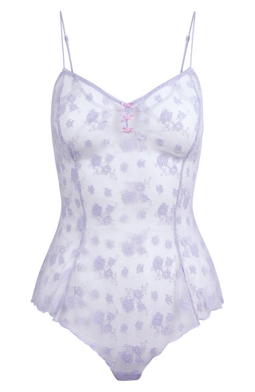 Skims Intimates Lace Teddy In Jupiter Two Tone