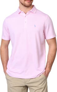 TailorByrd Geometric Floral Modal Blend Polo