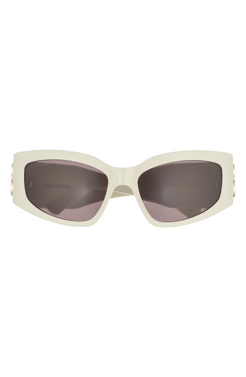 57mm Rectangular Sunglasses