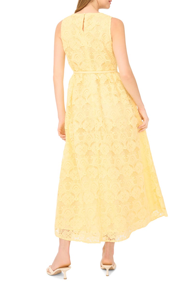 Ted Baker Meli Lace Sleeveless Maxi Dress, Alternate, color, Creamed Corn