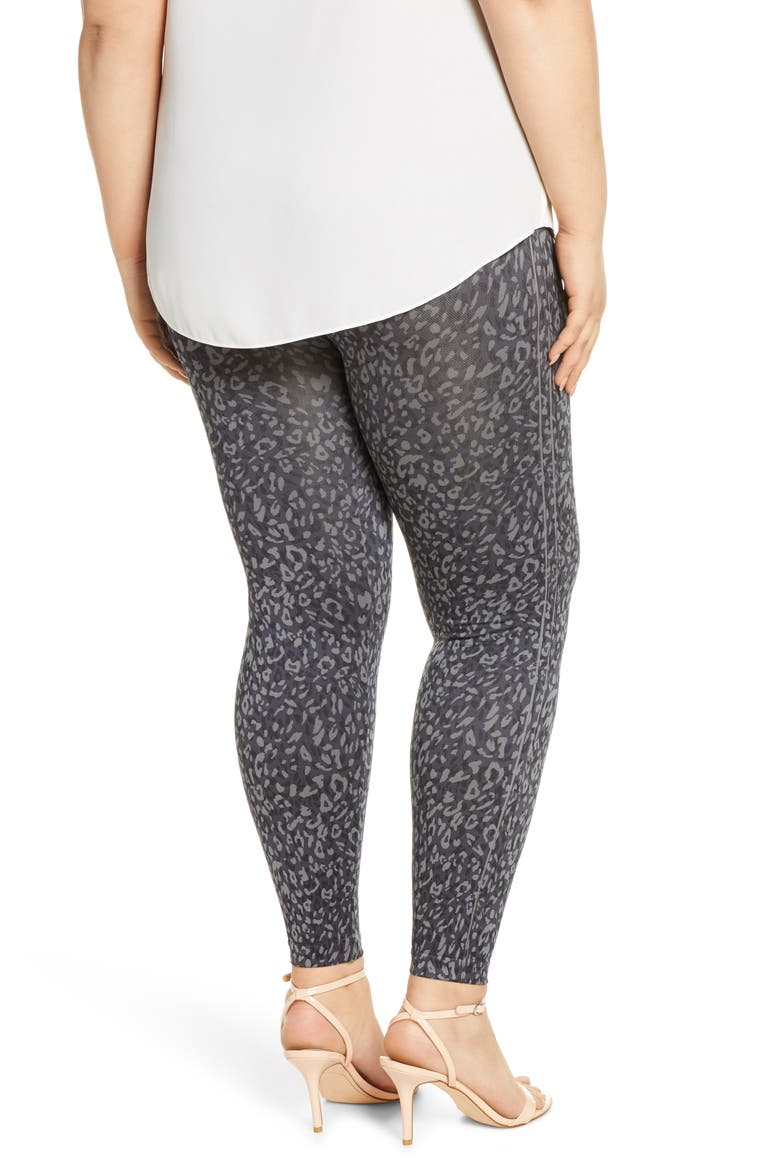 Look At Me Now Seamless Leggings, Alternate, color, INDIGO LEOPARD
