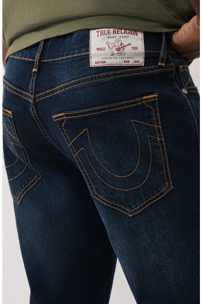 Ricky Straight Leg Jeans, Alternate, color, DARK MAHOGANY WOOD WASH