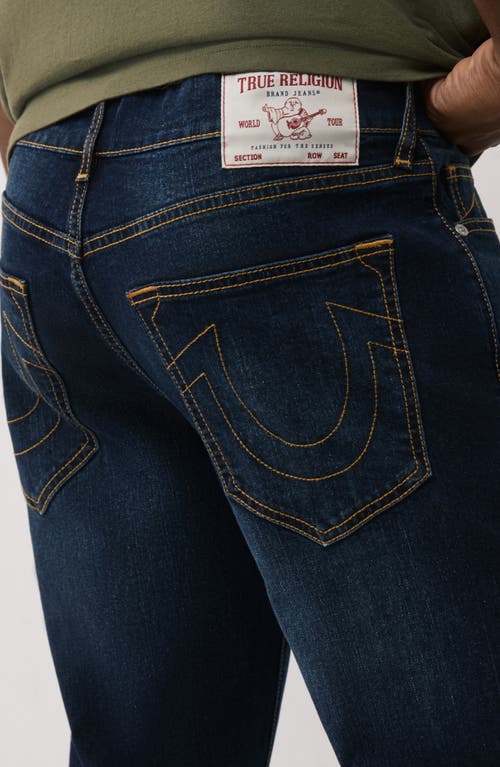 True Religion Ricky Straight Leg Jeans In Blue