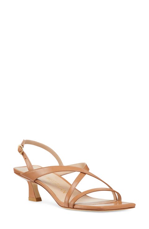 Oasis 50 Kitten Heel Slingback Sandal (Women)