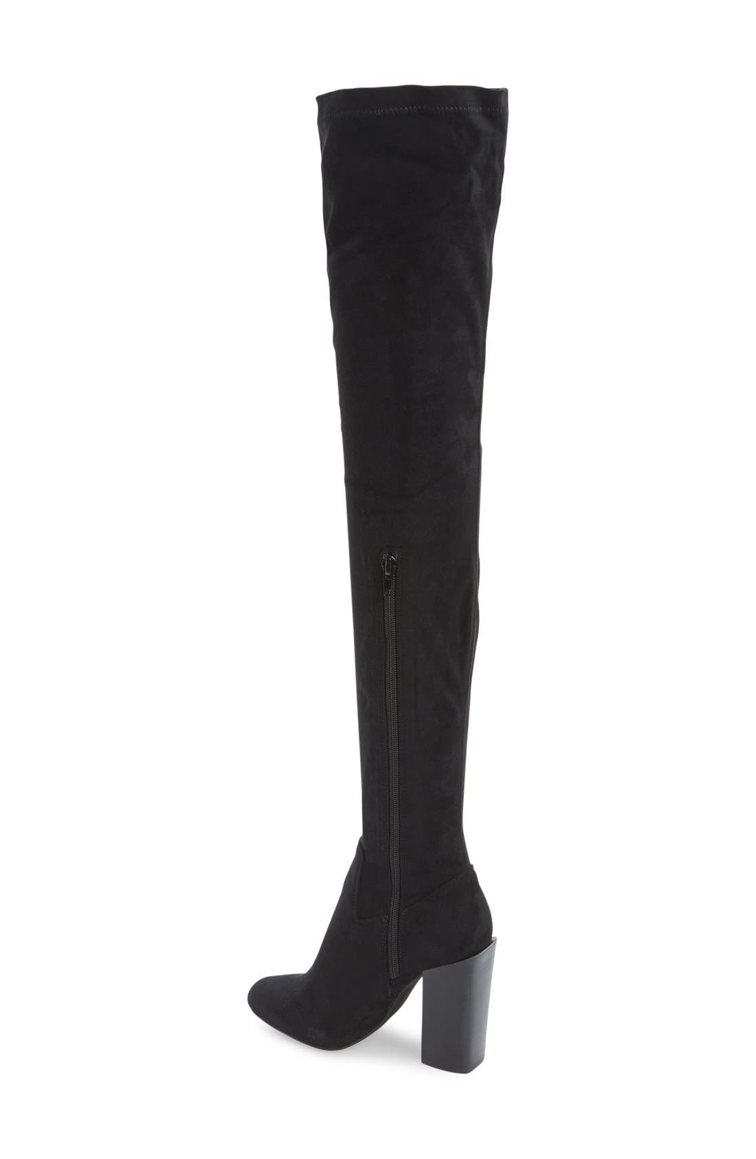Jeffrey Campbell Jeffrey Campbell 'Perouze' Over the Knee Boot, Alternate, color, 
