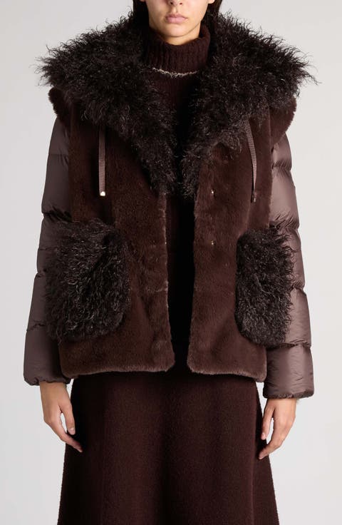Immersif Faux Fur Trim Jacket