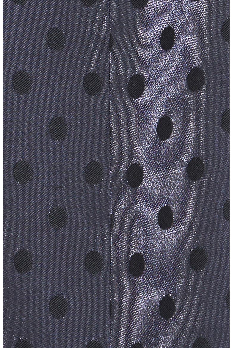 Polka Dot Woven Top, Alternate, color, NAVY- BLACK DOT