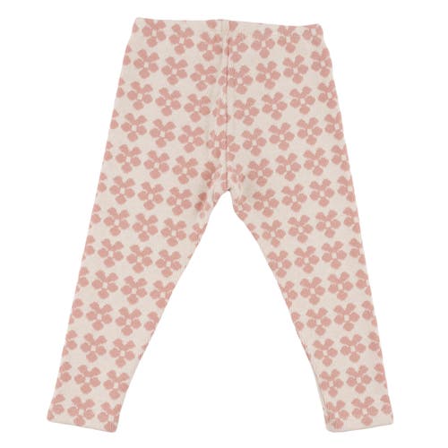 Oh Baby! Brand Mod Flowers Legging- Infant In Neutral