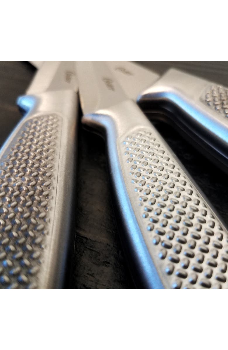 OSTER Edgefield Stainless Steel 4 Piece Cutlery Set, Alternate, color, Silver