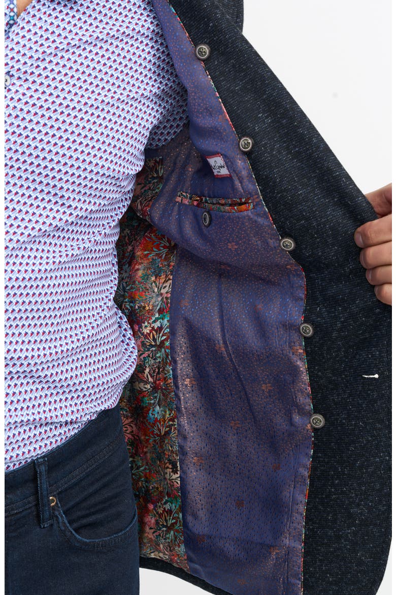 The Jetset VI Woven Sport Coat with Removable Hooded Bib, Alternate, color, NAVY