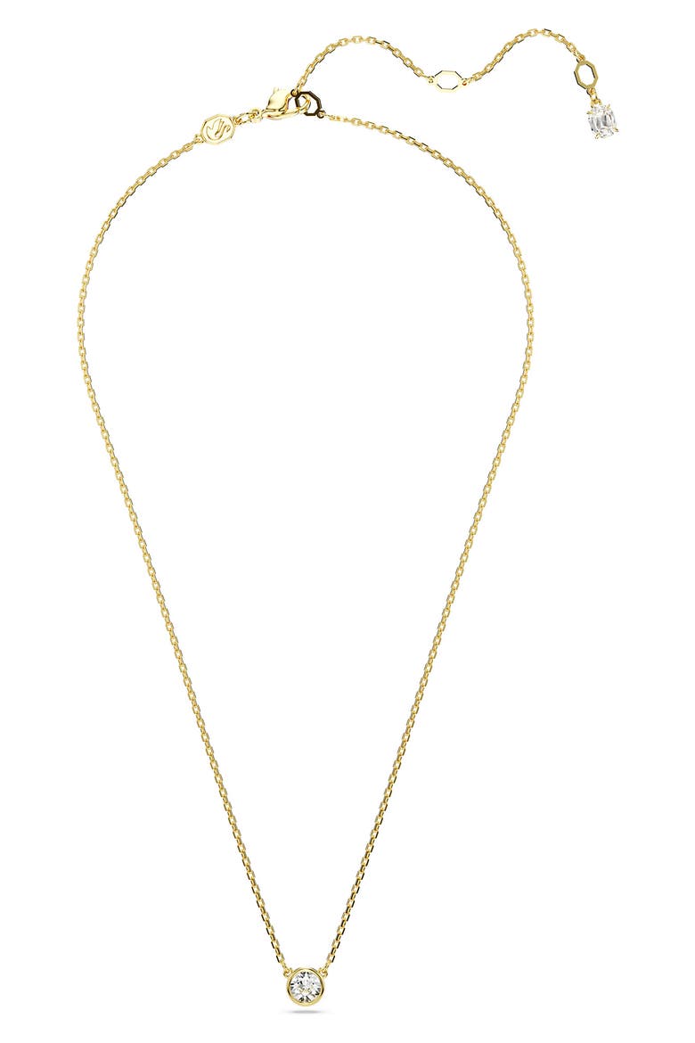 Imber Crystal Pendant Necklace, Alternate, color, GOLD