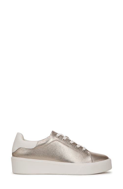 Naturalizer Morrison 3.0 Sneaker In Warm Silver/white White
