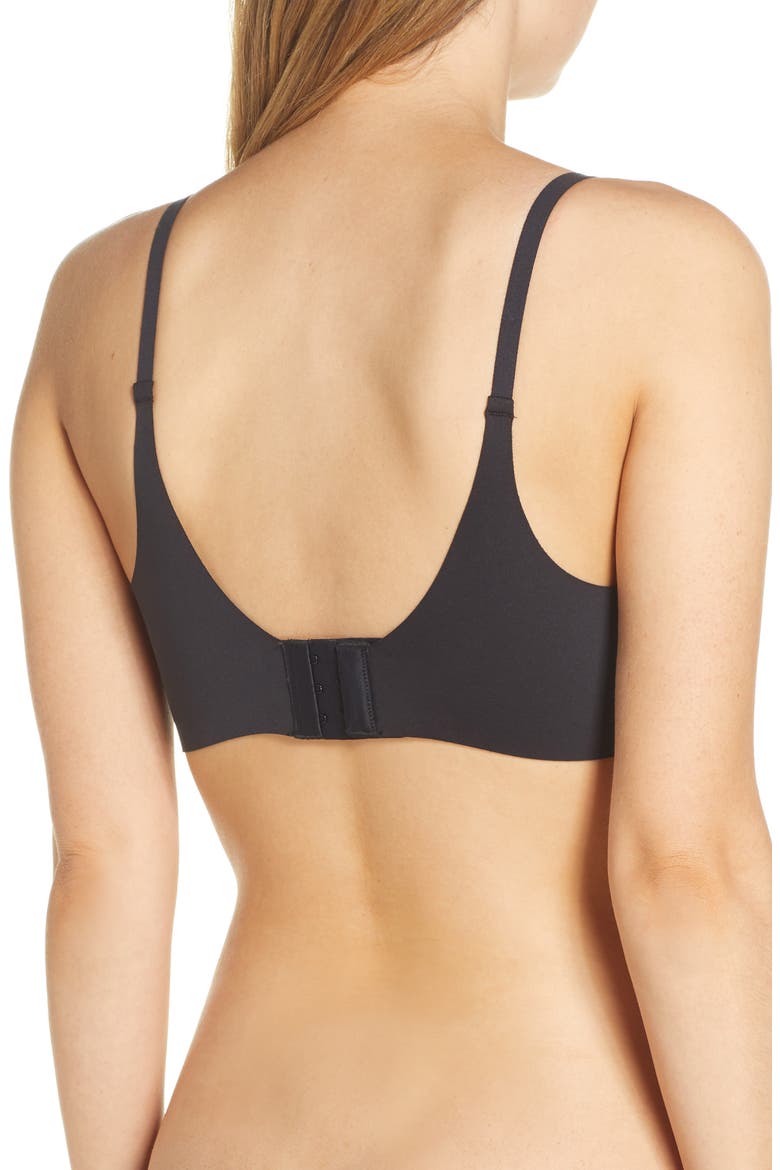 Zone Full Fit Smoothing Contour Underwire Bra, Alternate, color, BLACK