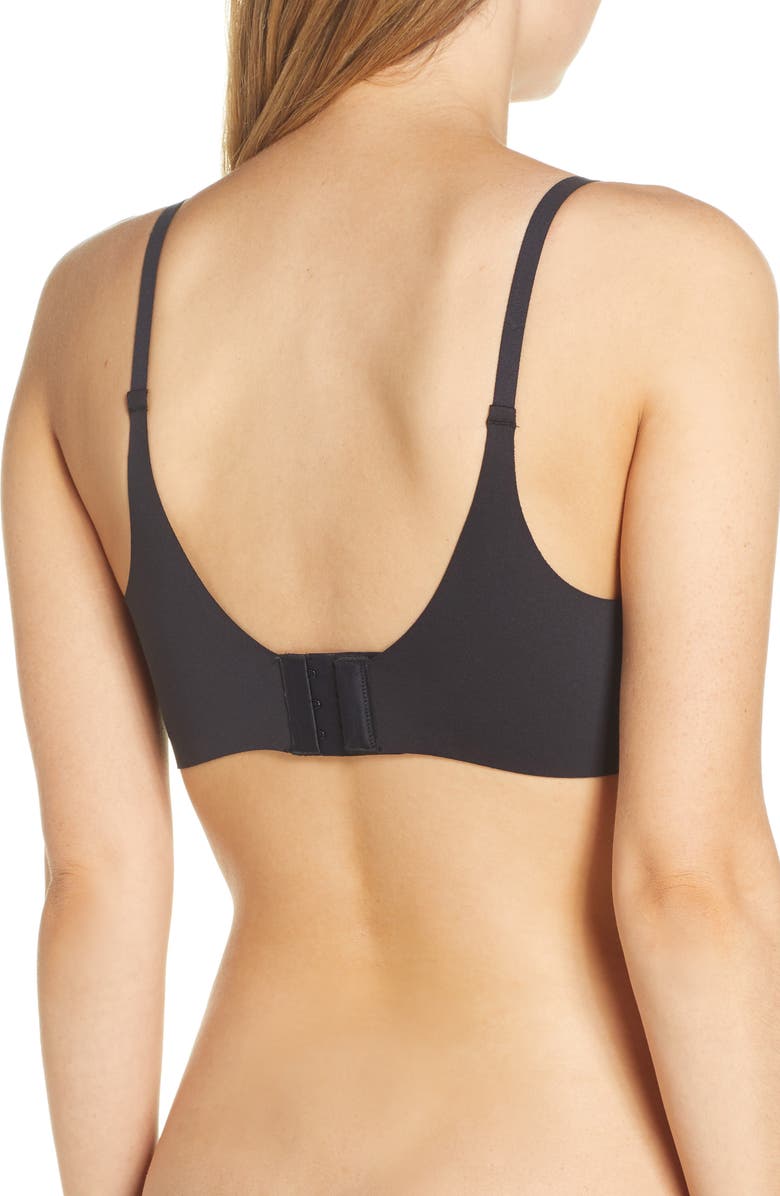 Natori Zone Full Fit Smoothing Contour Underwire Bra, Alternate, color, Black