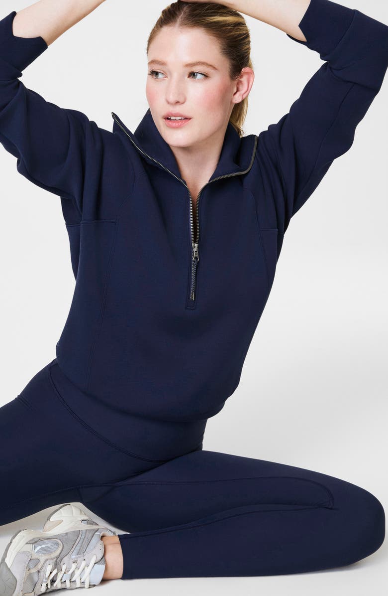 SPANX<sup>®</sup> High Waist Leggings, Alternate, color, Timeless Navy