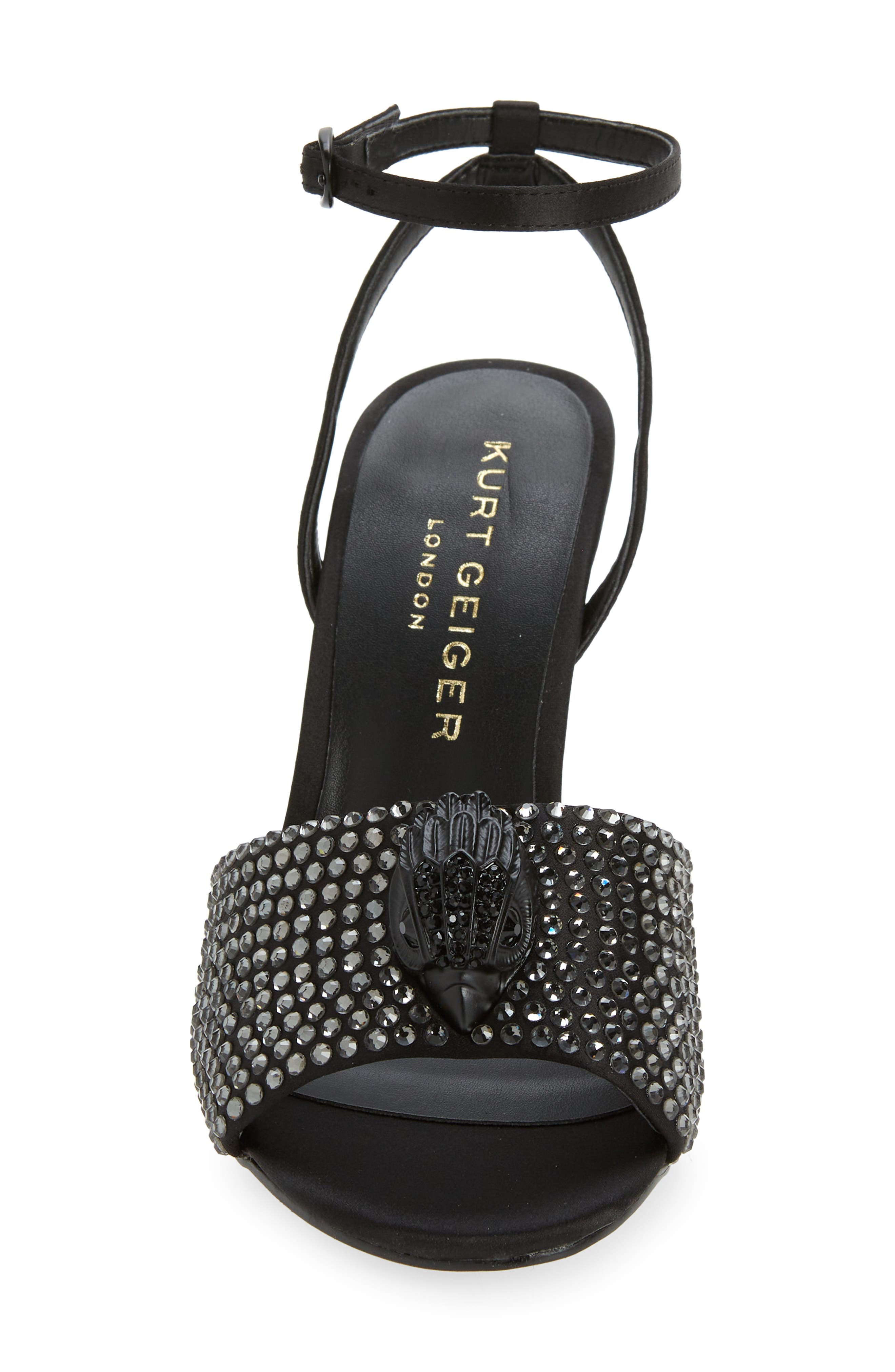 Kurt Geiger London Kurt Geiger Kensington Embellished Ankle Strap Sandal, Alternate, color, 