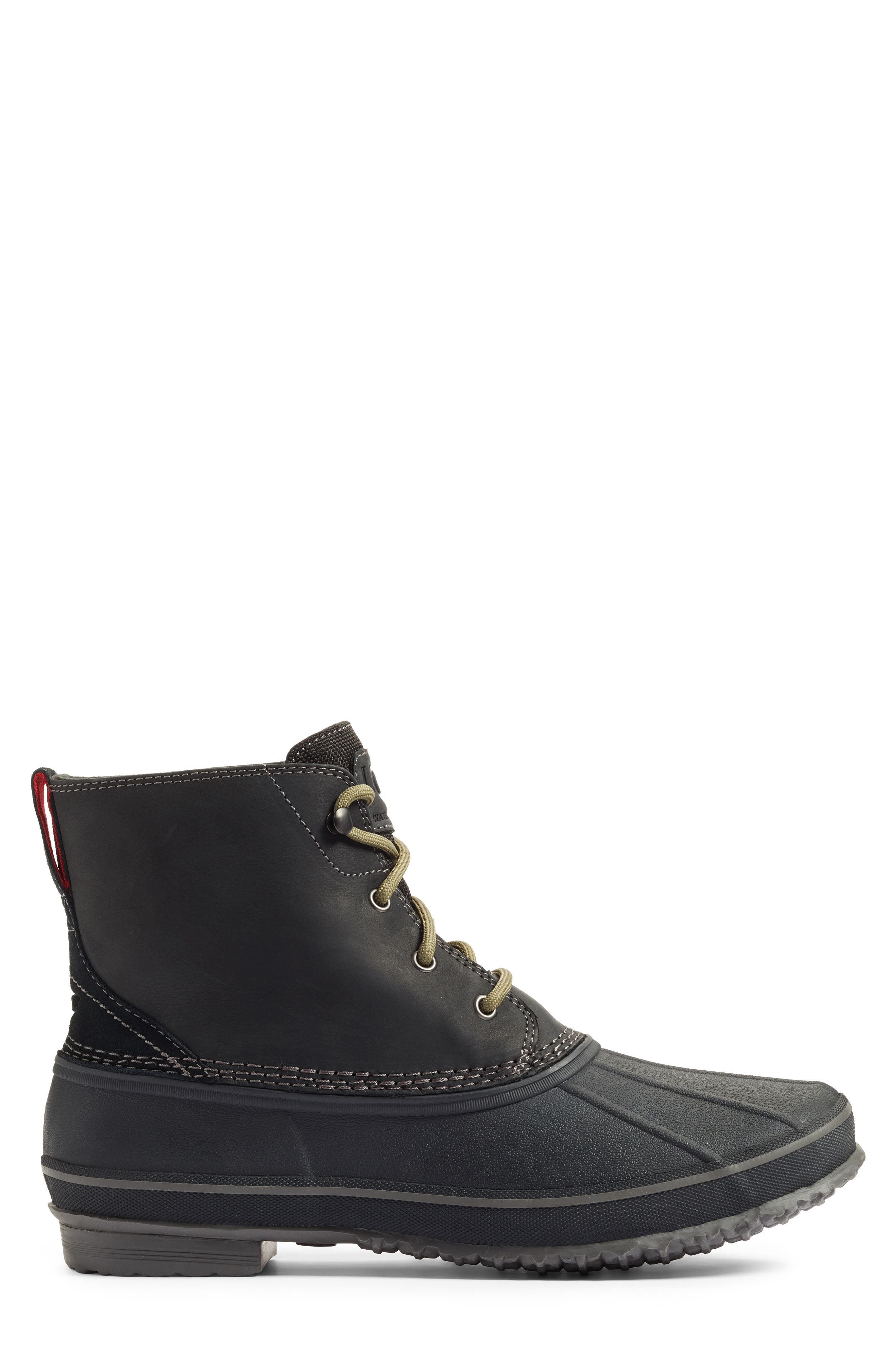 Zetik Waterproof Rain Boot, Alternate, color, BLACK