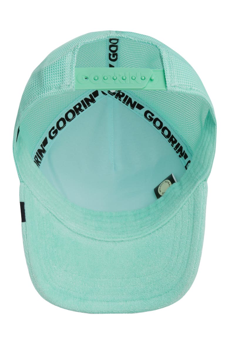 Unicorn Patch Snapback Trucker Hat, Alternate, color, GUMMY
