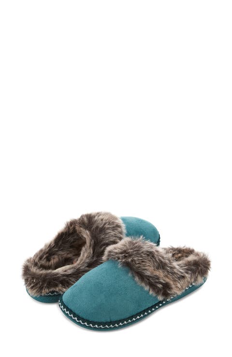 Indoor/Outdoor Faux Fur Lined Slipper (Women)