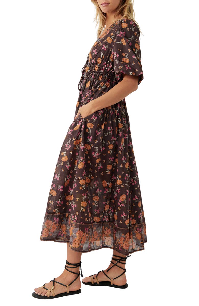 Free People Lysette Floral Maxi Dress, Alternate, color, 