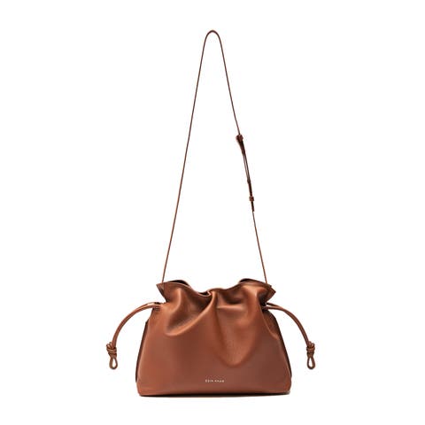 3-in-1 Midi Emma Leather Crossbody Bag