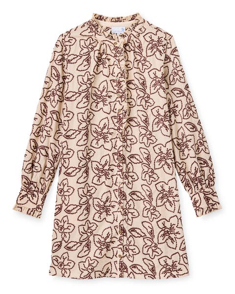 Ramona Embroidered Mini Dress
