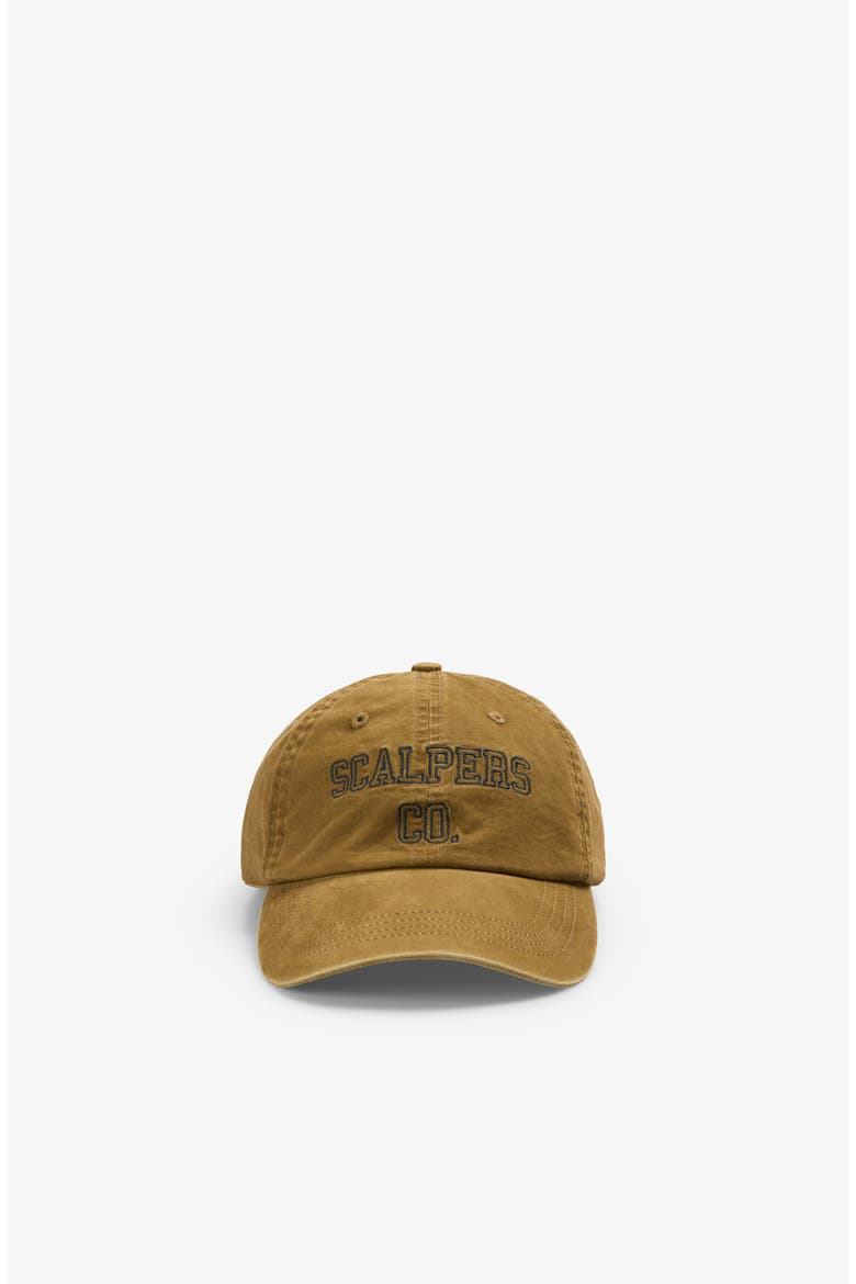 Denim College Cap, Alternate, color, Camel