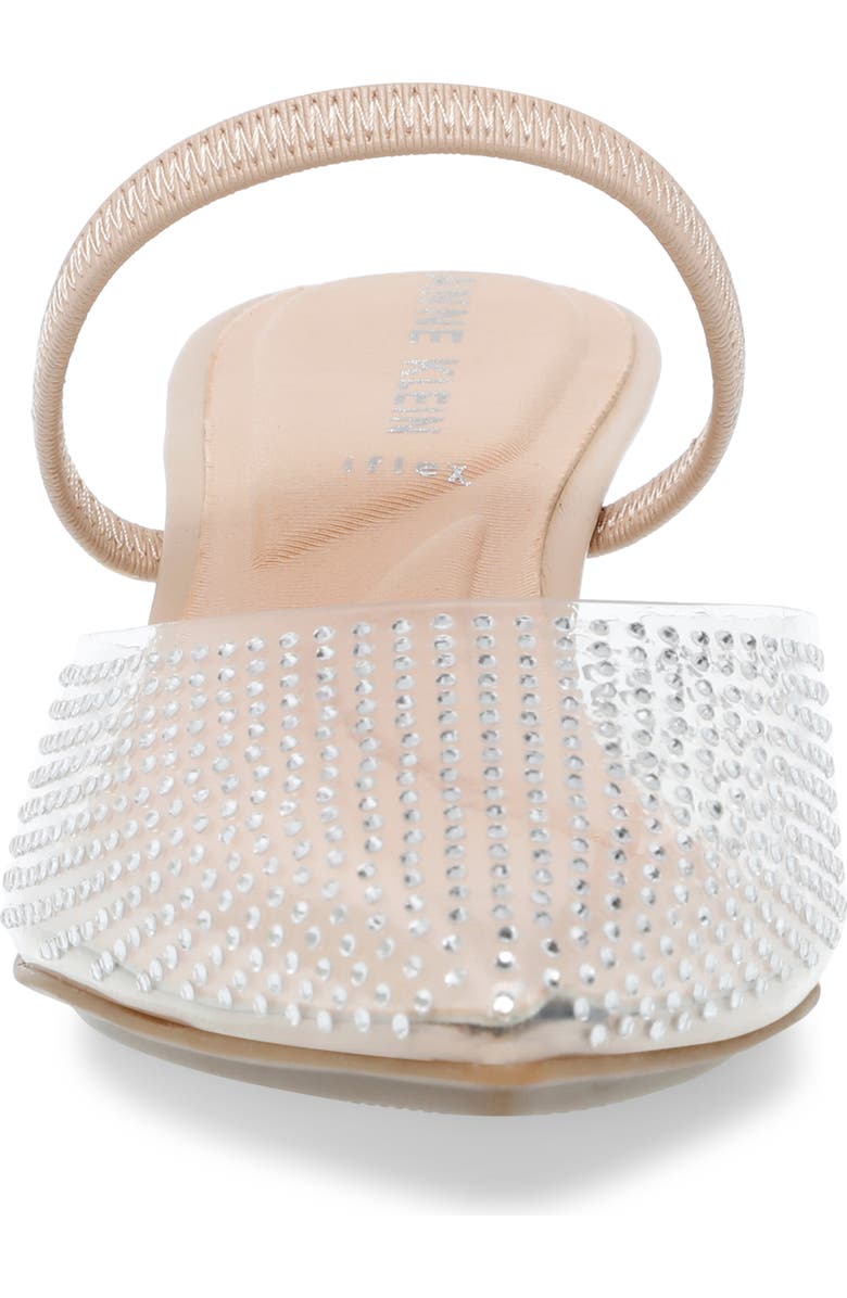 Anne Klein Iella Convertible Strap Slingback, Alternate, color, Clear / Nude
