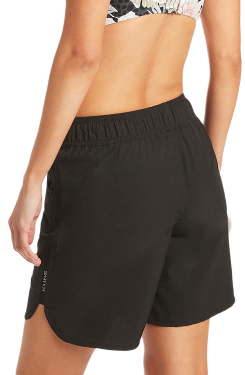 Sea Level 7-Inch Stretch Board Shorts, Alternate, color,