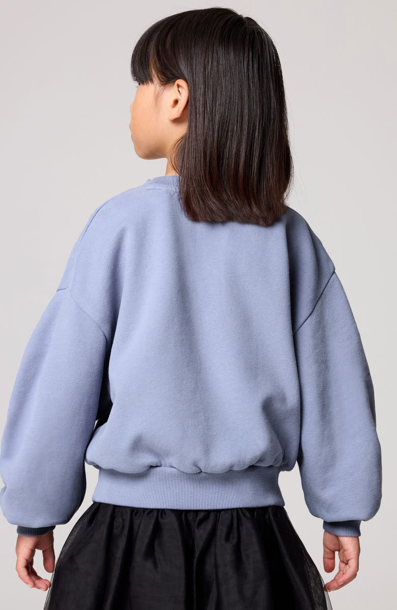 Kids' Ruched Sleeve Sweatshirt