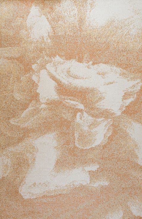 Petalo Abstract Two-Tone Modern Area Rug