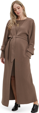 Nom Maternity Emaline Full Length Maternity Cardigan