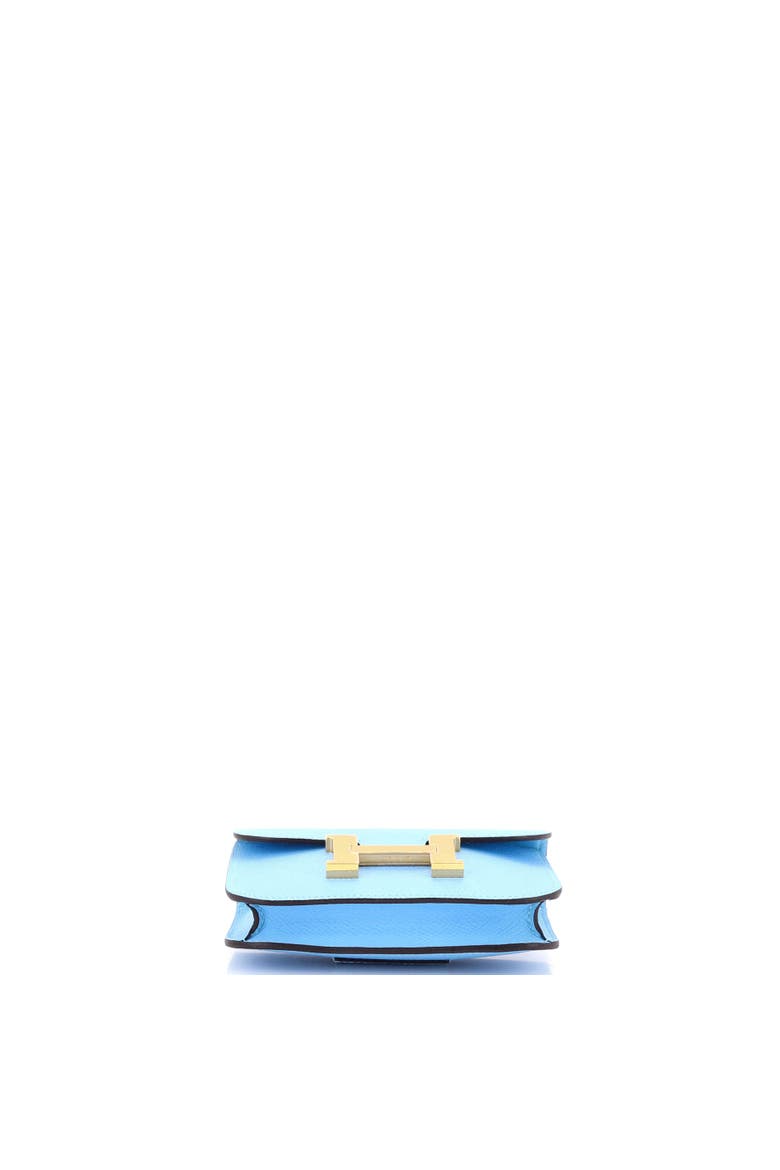 Constance Slim Wallet Epsom, Alternate, color, Celeste
