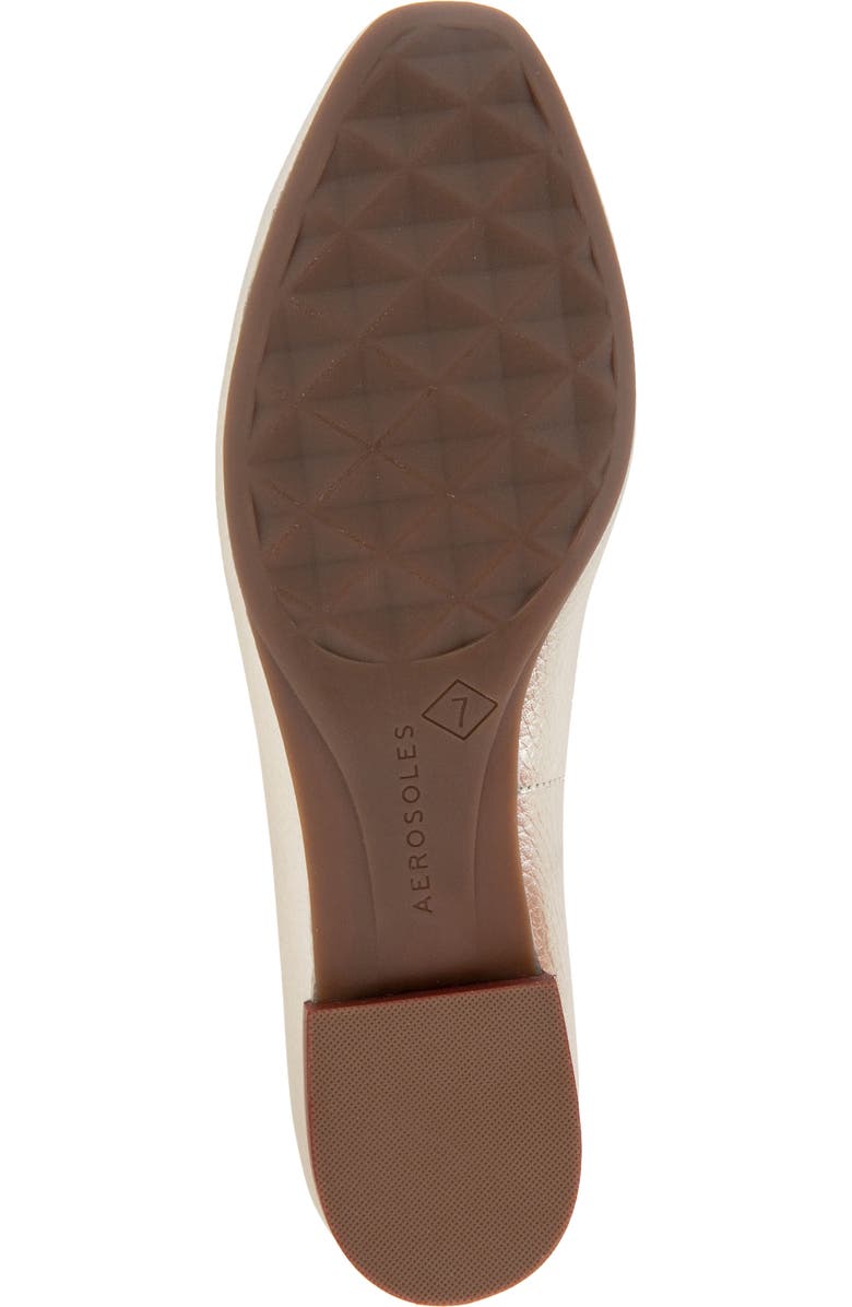 Aerosoles Amelie Ballet Flat, Alternate, color, Soft Gold Leather