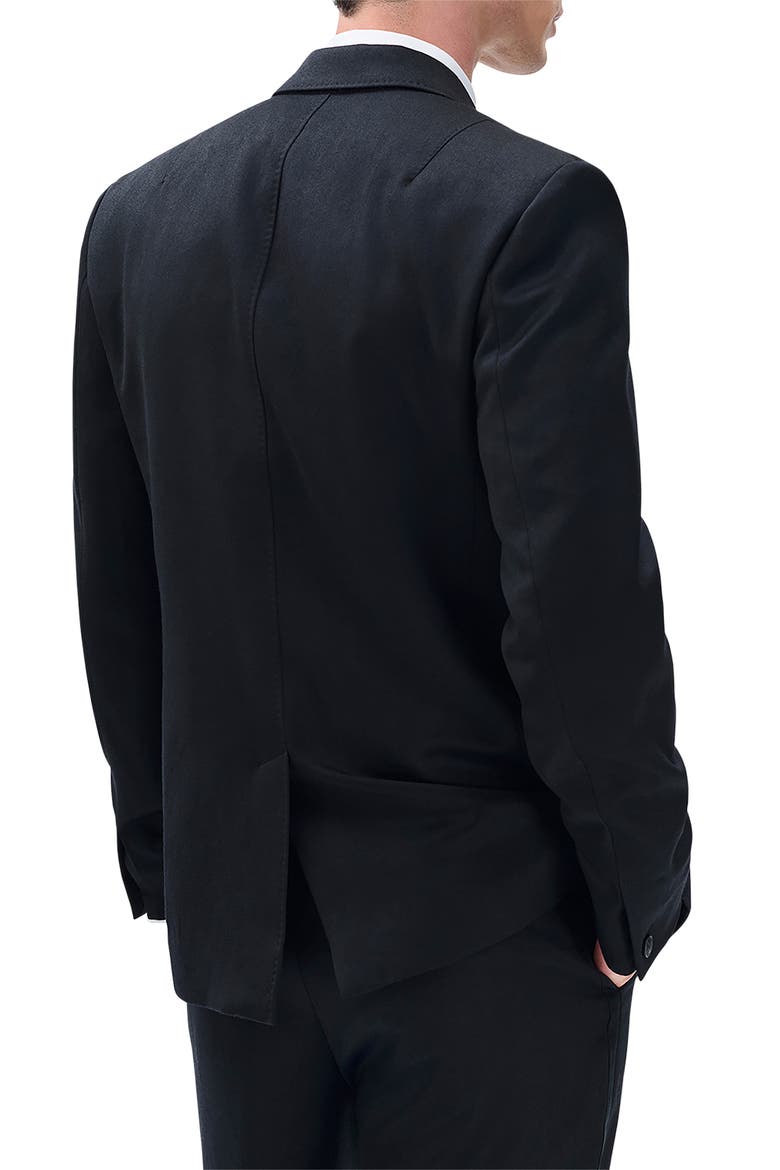 Butler Wool Tuxedo Blazer, Alternate, color, BLACK