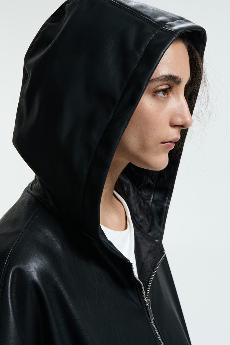 Coated Jacket, Alternate, color, Black