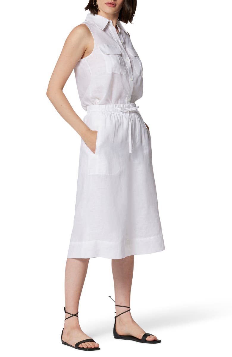 Equipment Theo Wide Leg Linen Pants, Alternate, color,