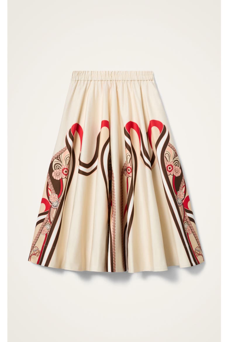 Ballerina Skirt, Alternate, color, Ambrosia Placée Red