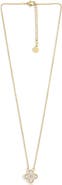 MacRae & Co. Single Clover Reversible Pendant Necklace