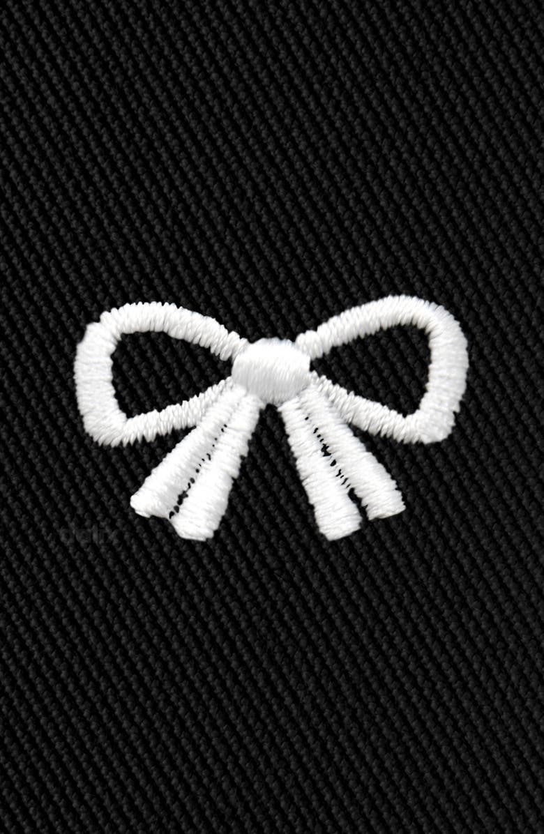 Dalix Bow Bucket Hat, Alternate, color, Black