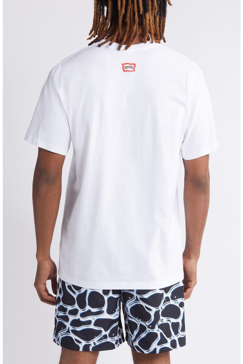 Telegraph Graphic T-Shirt, Alternate, color, WHITE
