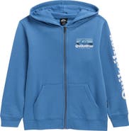 Quiksilver Kids' Phase Full Zip Graphic Hoodie