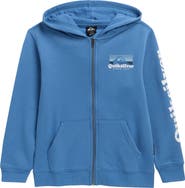 Quiksilver Kids' Phase Full Zip Graphic Hoodie