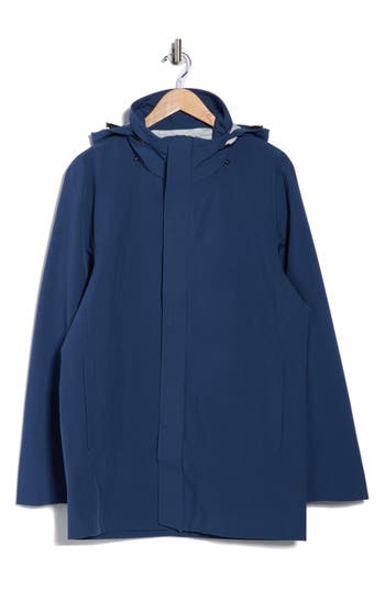 Rhone Copenhagen Shell Jacket In Blue