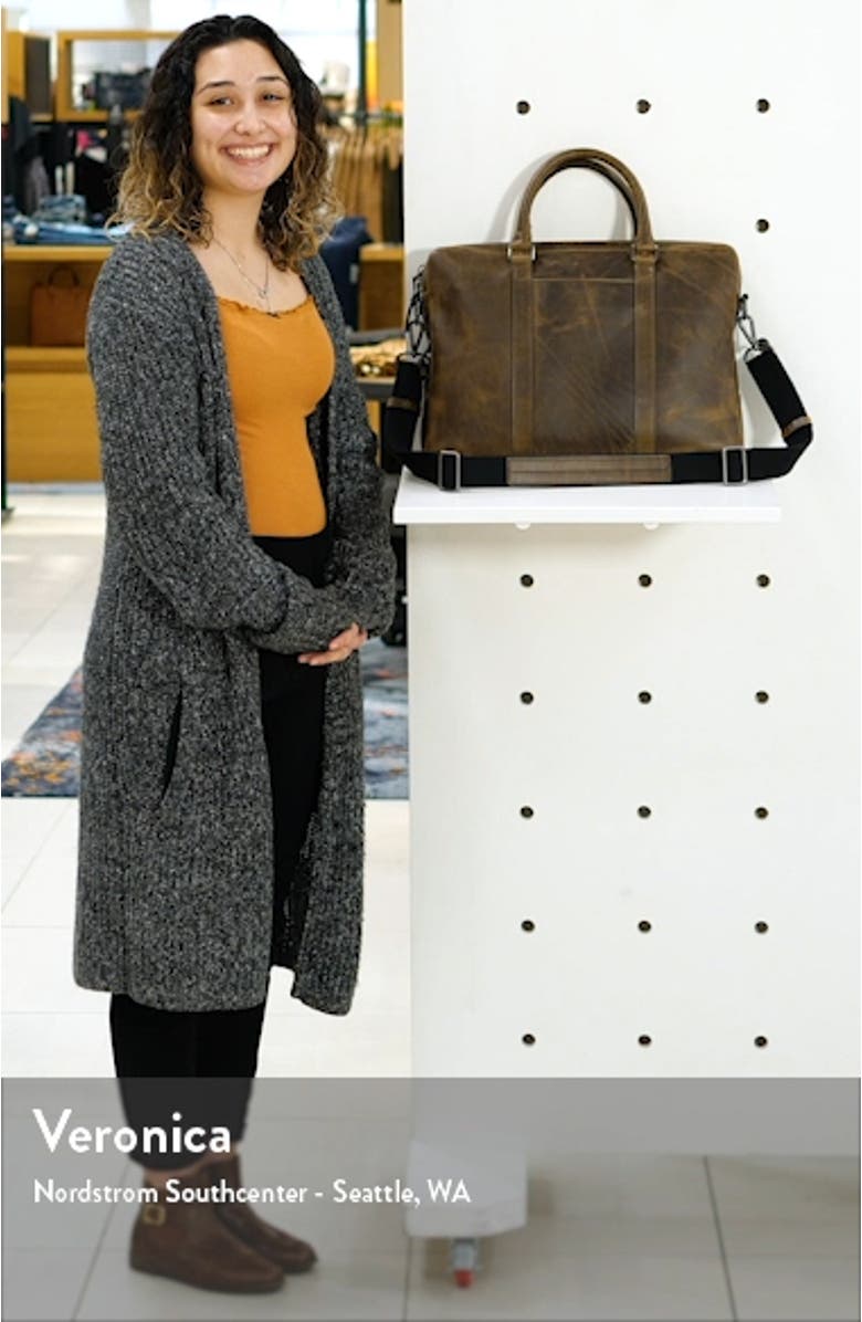 Navigator Leather Computer Briefcase, sales video thumbnail
