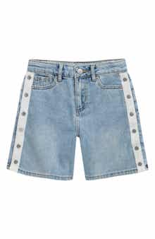 Tractr Kids' Snap Me Up Denim Shorts