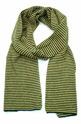 Portolano Ministripe Rib Scarf