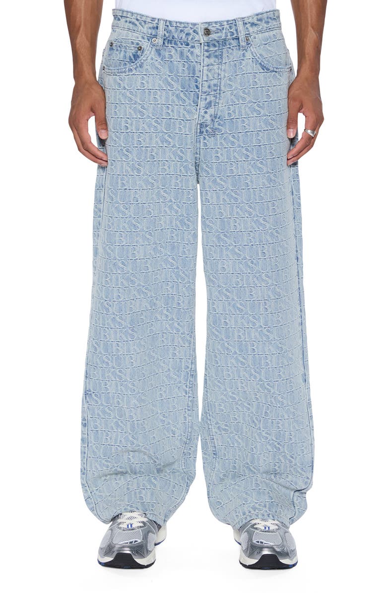 Ksubi Maxx Tile Baggy Jeans, Main, color, Denim
